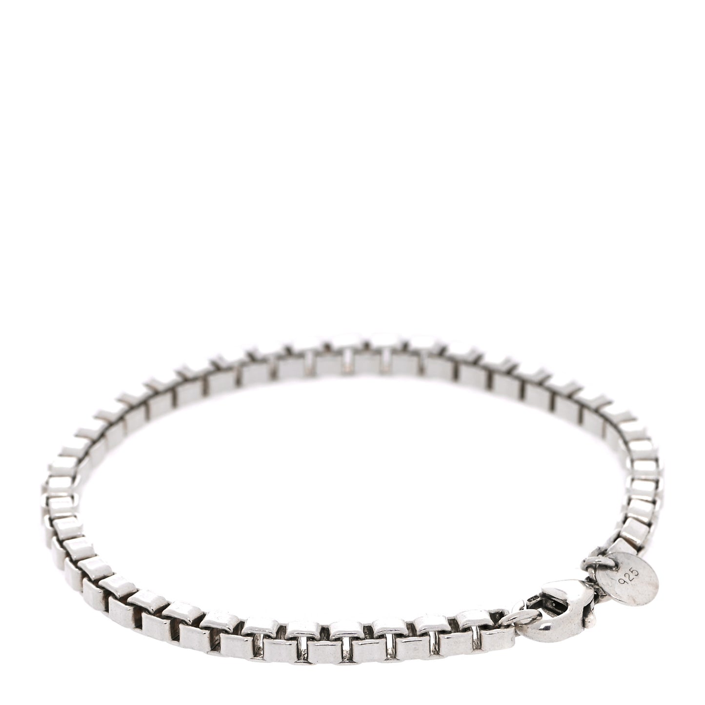 Sterling Silver 4mm Venetian Link Bracelet