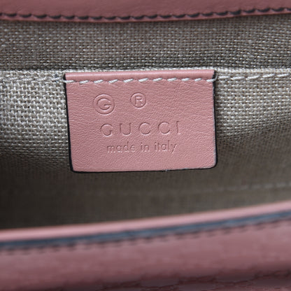 Gucci Microguccissima Mini Emily Shoulder Bag Soft Pink 6 of 11