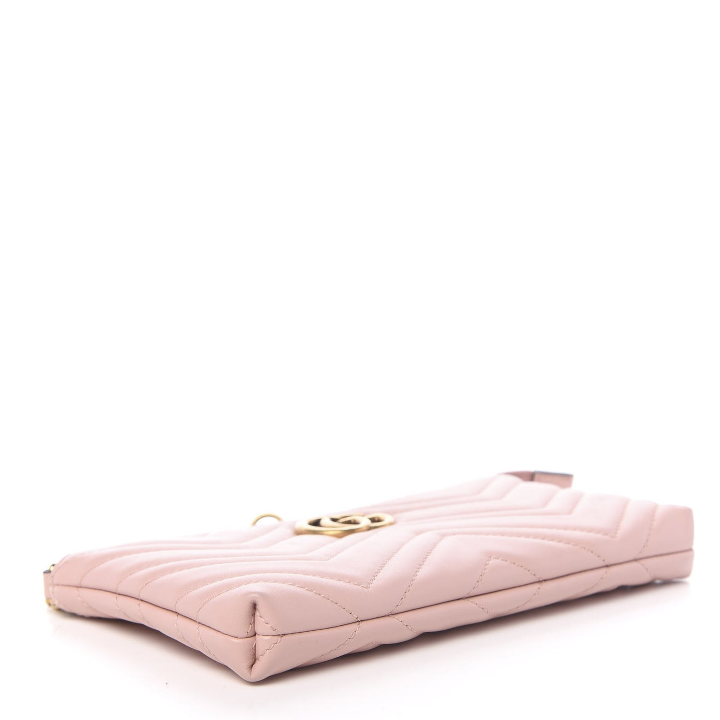 Calfskin Matelasse Mini GG Marmont Chain Bag Perfect Pink