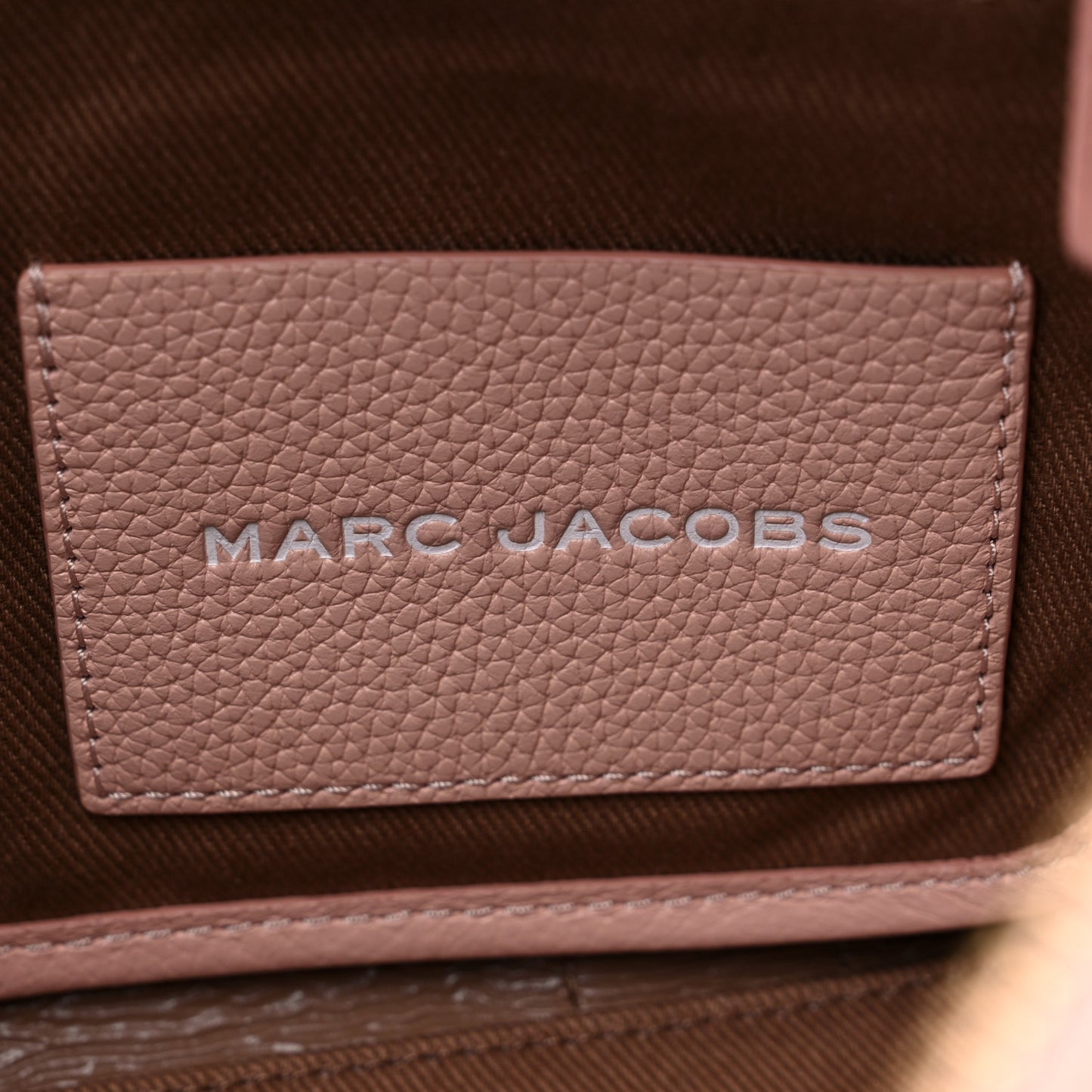 Grained Calfskin Medium The Tote Bag Rose Dust