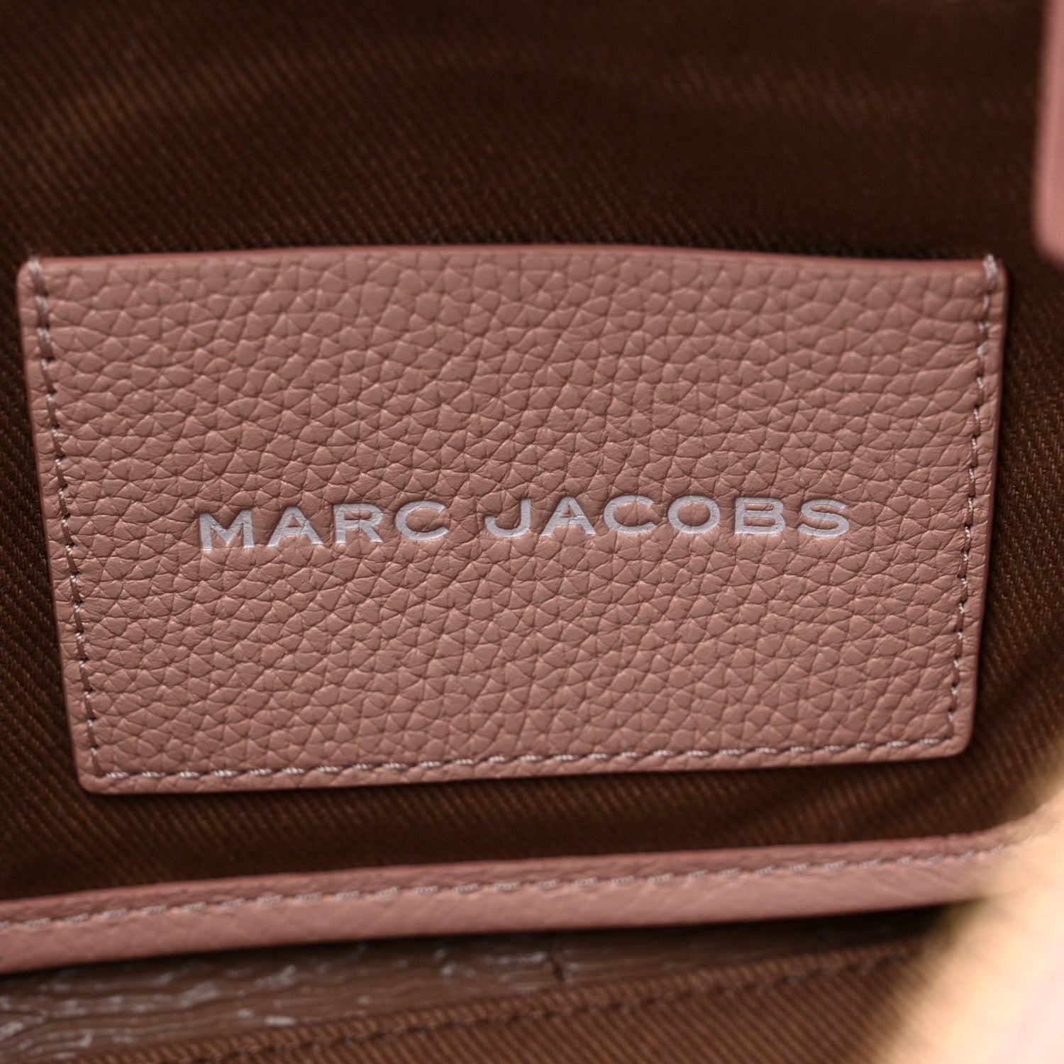 Marc Jacobs Grained Calfskin Medium The Tote Bag Rose Dust 6 of 9