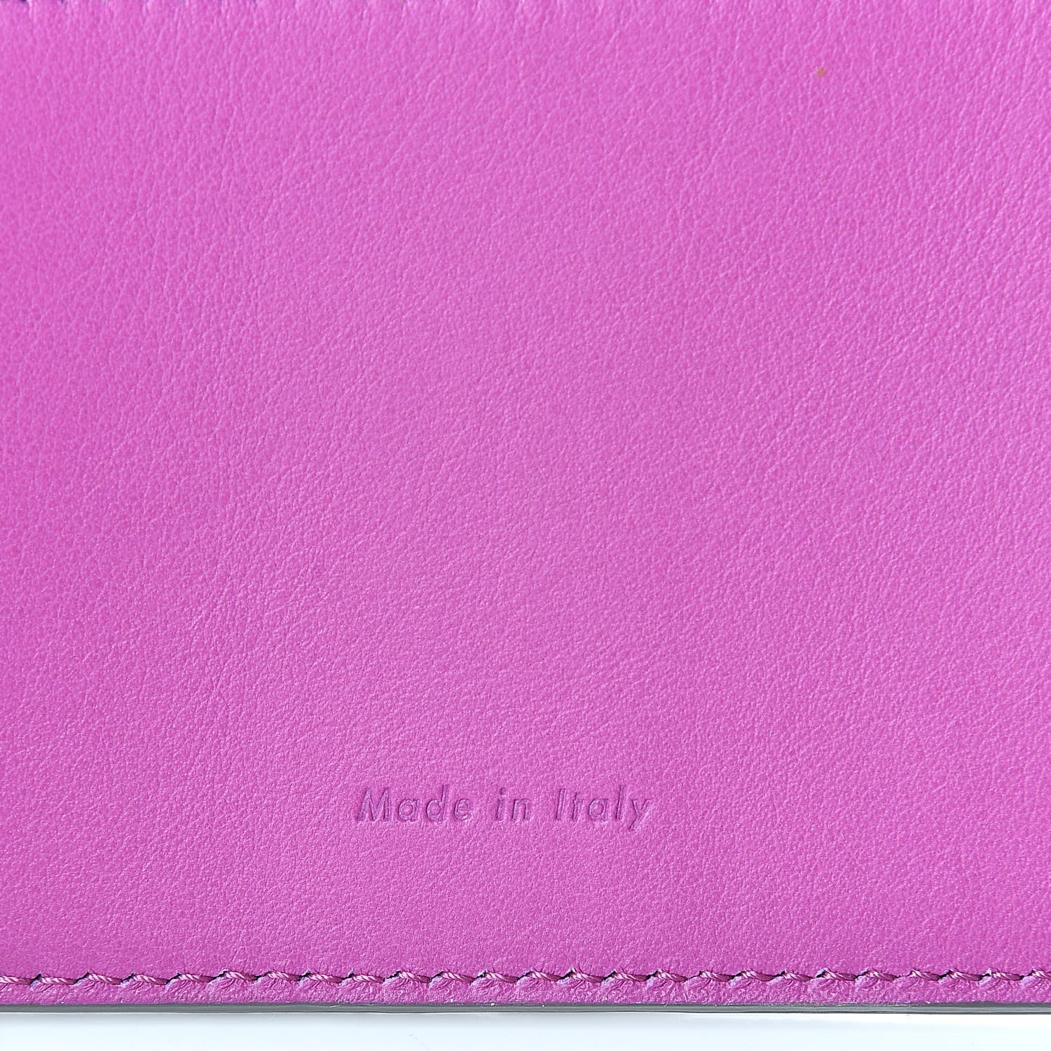 Celine Grained Calfskin Medium Multifunction Strap Wallet Grey 7 of 8