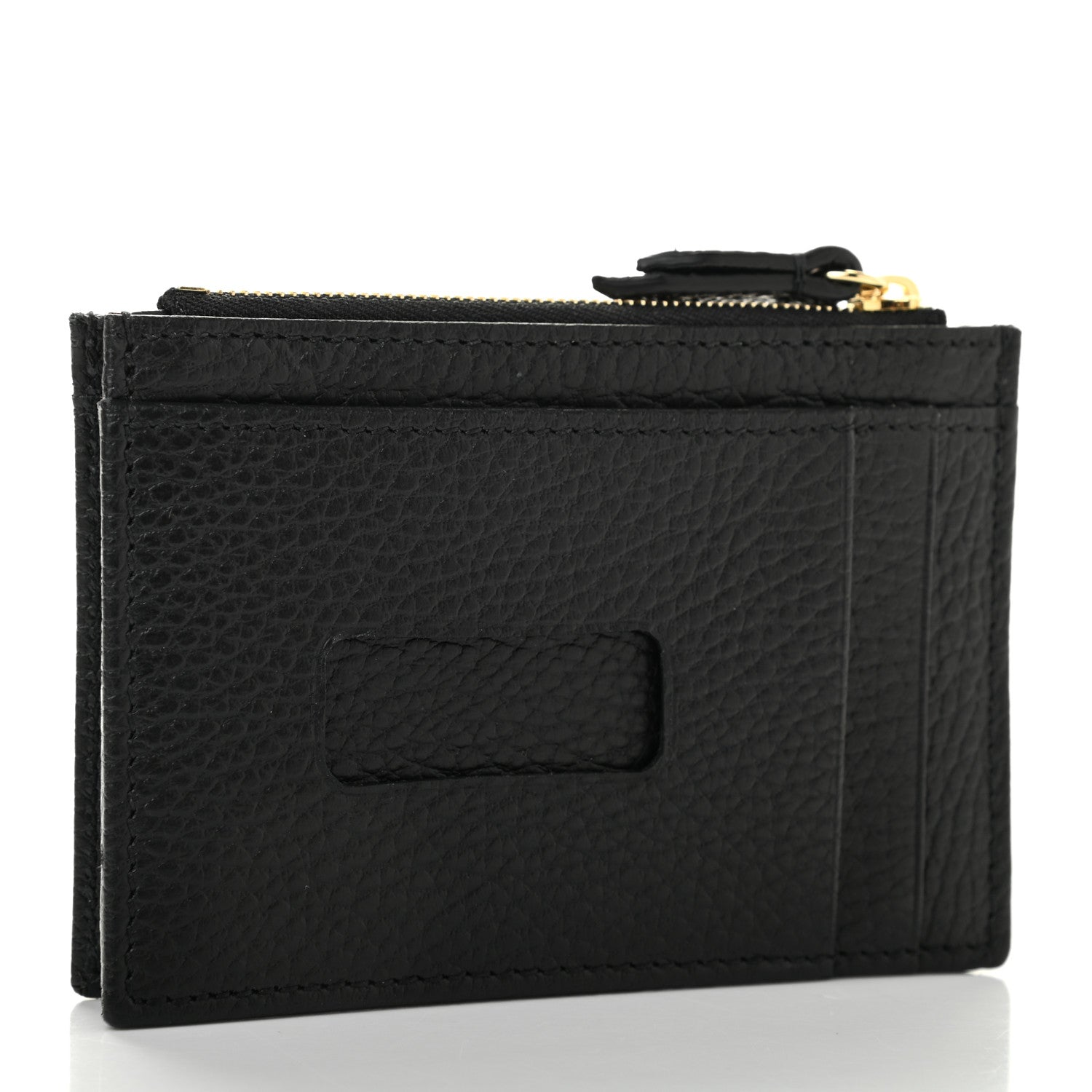 Gucci Dollar Calfskin GG Marmont Coin Case Card Holder Black 3 of 11