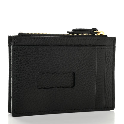 Gucci Dollar Calfskin GG Marmont Coin Case Card Holder Black 3 of 11