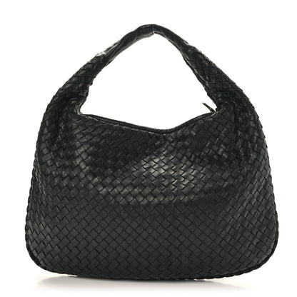 Bottega Veneta Nappa Intrecciato Medium Veneta Hobo Black 1 of 8