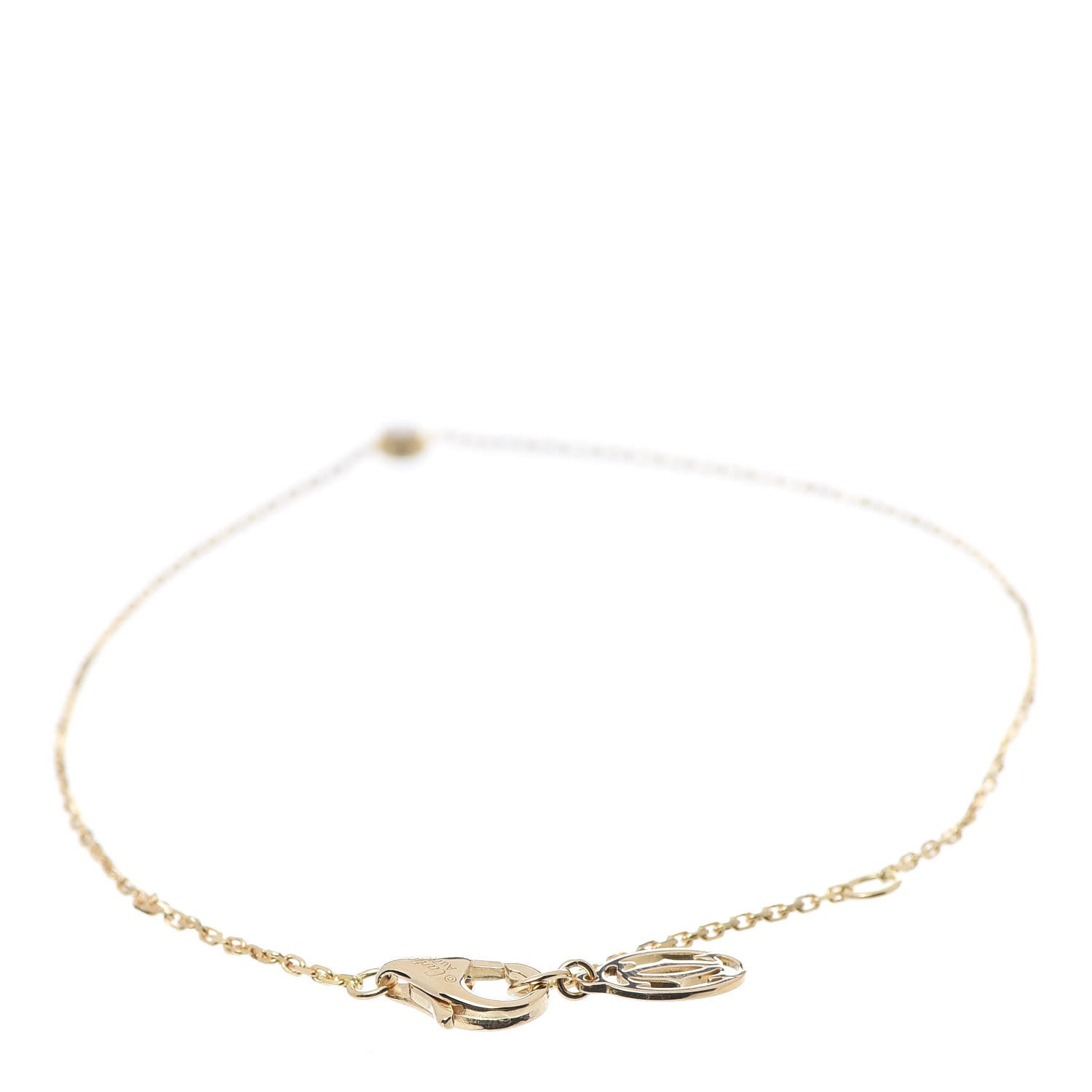 Cartier 18K Yellow Gold Diamond XS D'Amour Bracelet 3 of 5