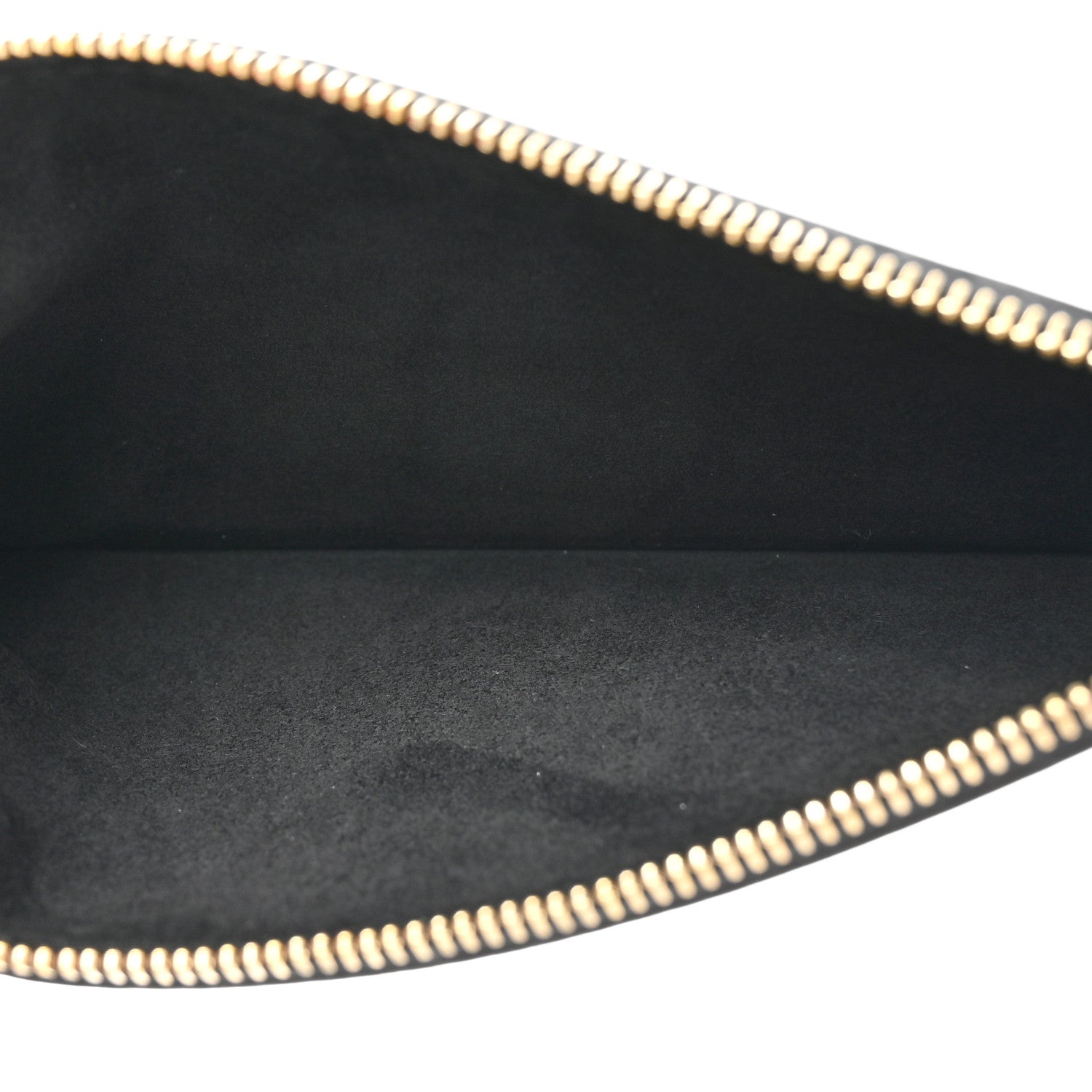 Saint Laurent Smooth Calfskin Paris VII Large Flat Hobo Black 7 of 13