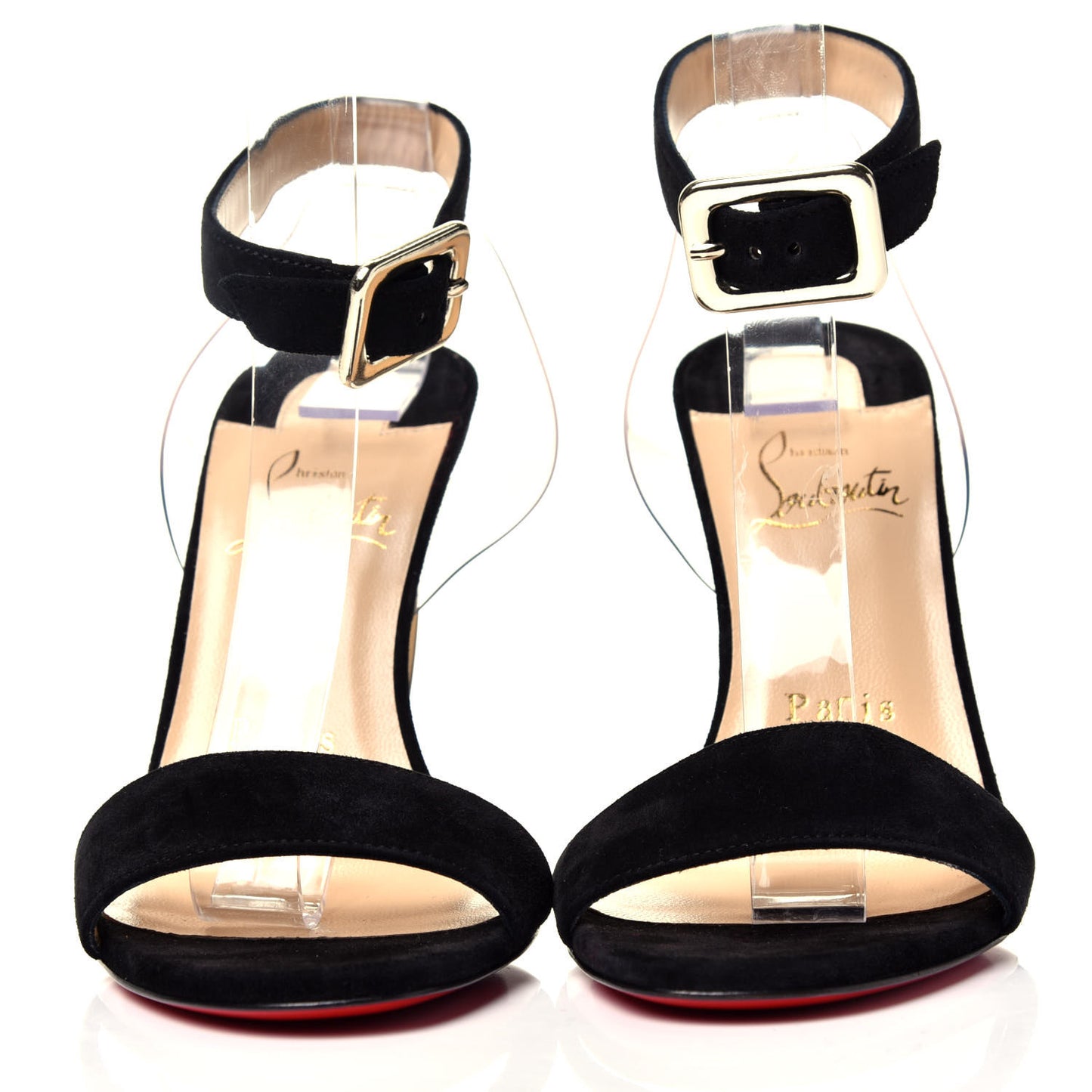 Veau Velours PVC Levitallo 100 Sandals 36 Black
