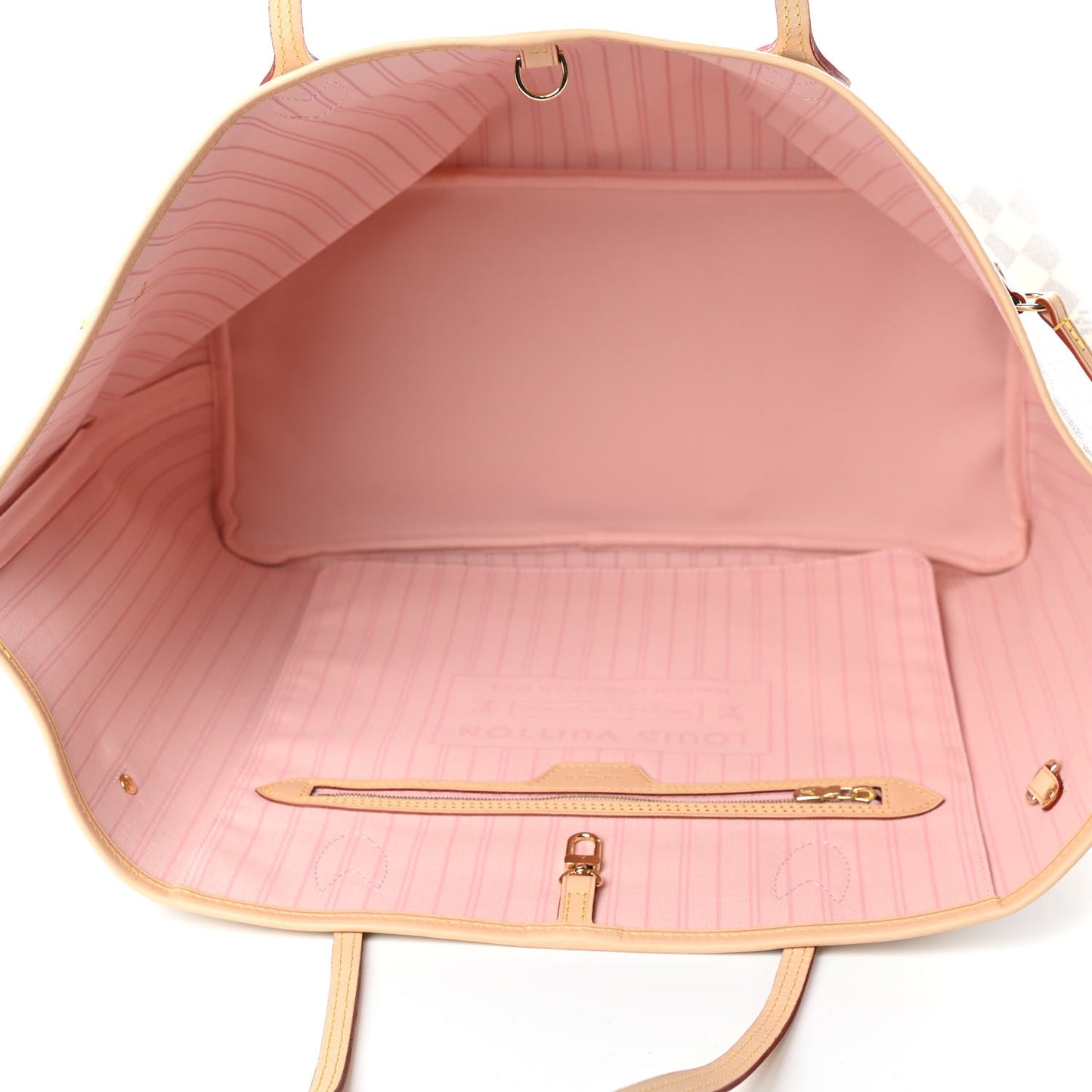 Damier Azur Neo Neverfull GM Rose Ballerine