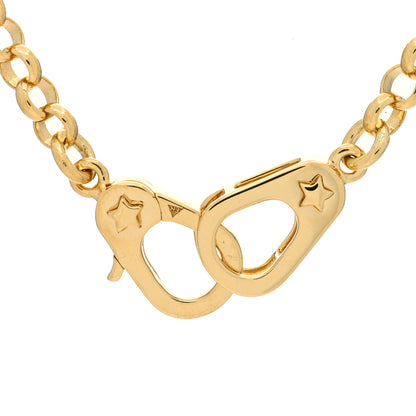 Foundrae 18K Yellow Gold Medium Belcher Sister Hook Chain Necklace 3 of 3