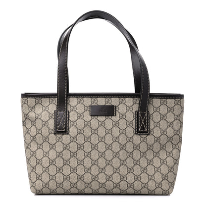 Gucci GG Supreme Monogram Small Joy Tote Dark Brown 1 of 10