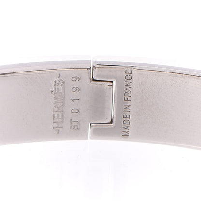 Hermes Enamel Clic Anneau Bracelet PM Marron Glace 4 of 4