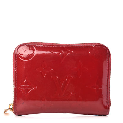 Louis Vuitton Vernis Zippy Coin Purse Pomme D'Amour 1 of 8