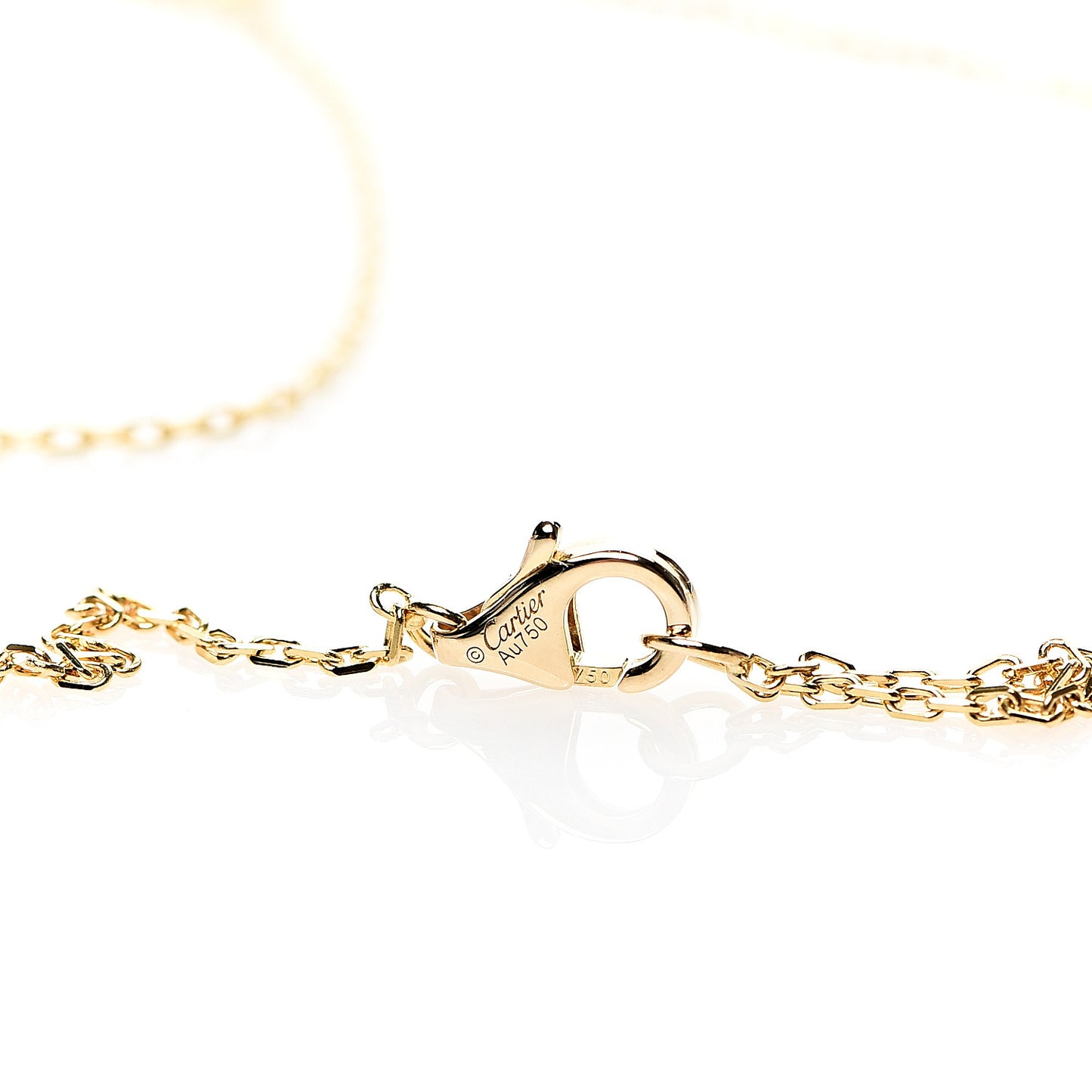 18K Yellow Gold Diamond SM D'Amour Pendant Necklace