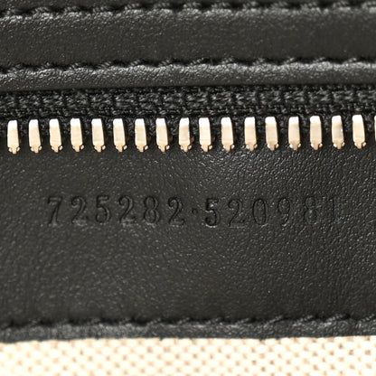 Gucci Calfskin GG Tennis Embossed Duffle Bag Black 6 of 13