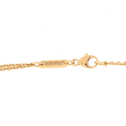 Chopard 18K Rose Gold Diamond Happy Amore Pendant Necklace 4 of 6