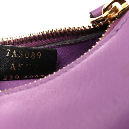 Fendi Vitello Grace New Matte Nano Fendigraphy Hobo Charm Agapanto 7 of 11