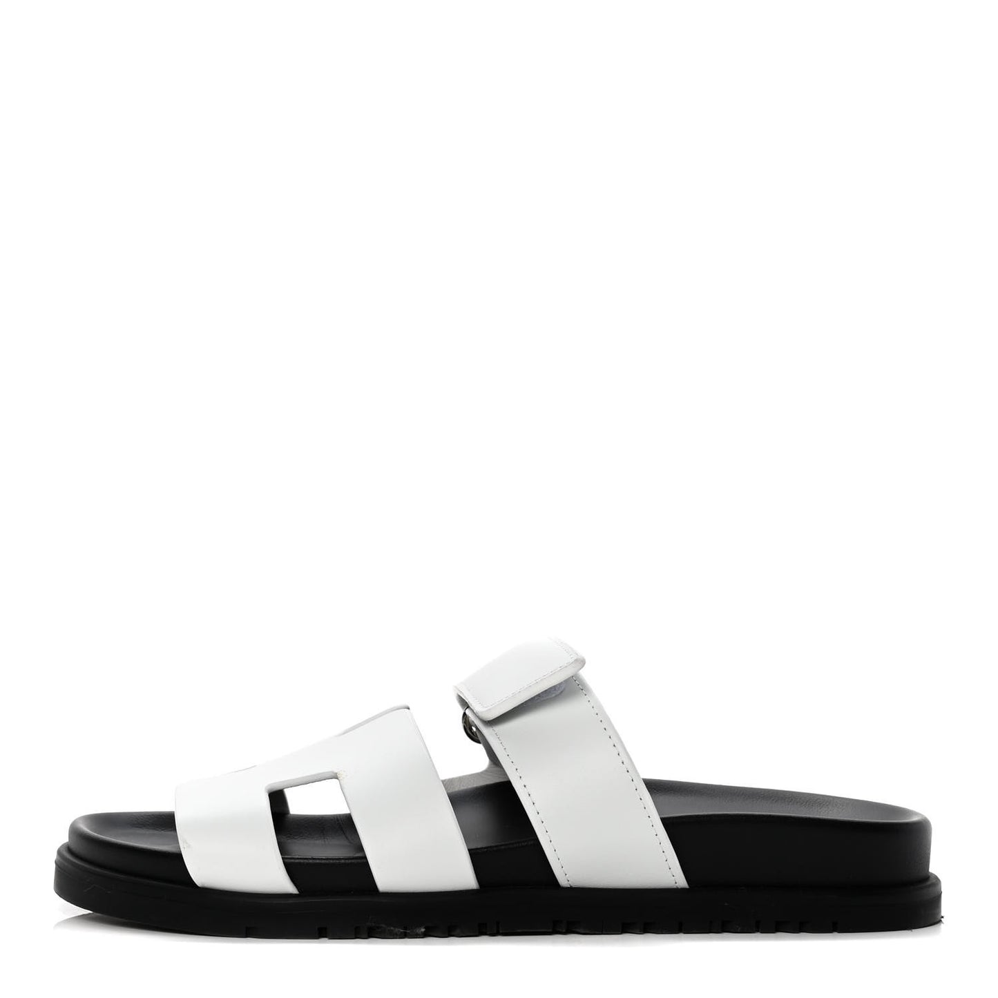 Calfskin Womens Chypre Sandals 37 White