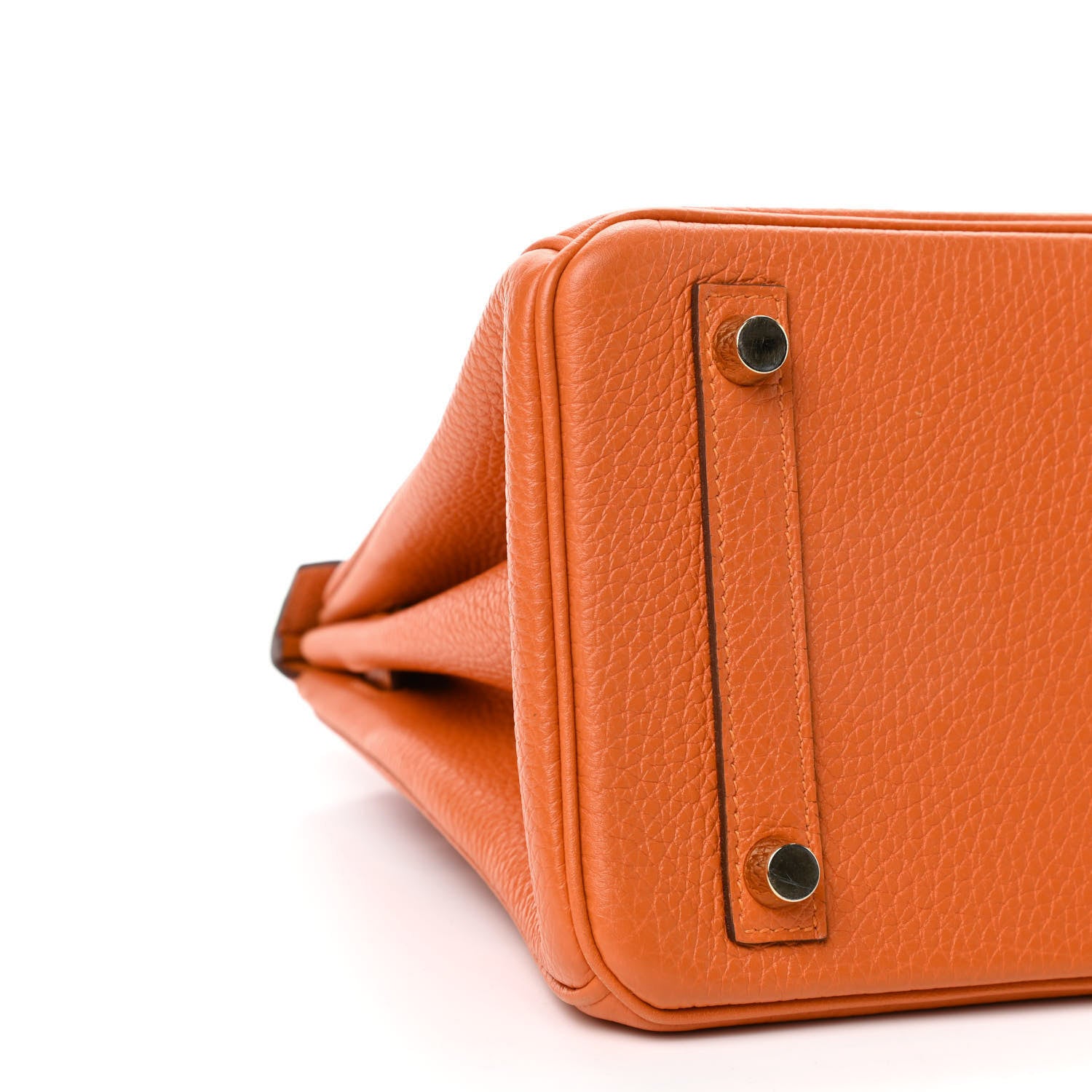 Hermes Togo Birkin 25 Orange 7 of 10