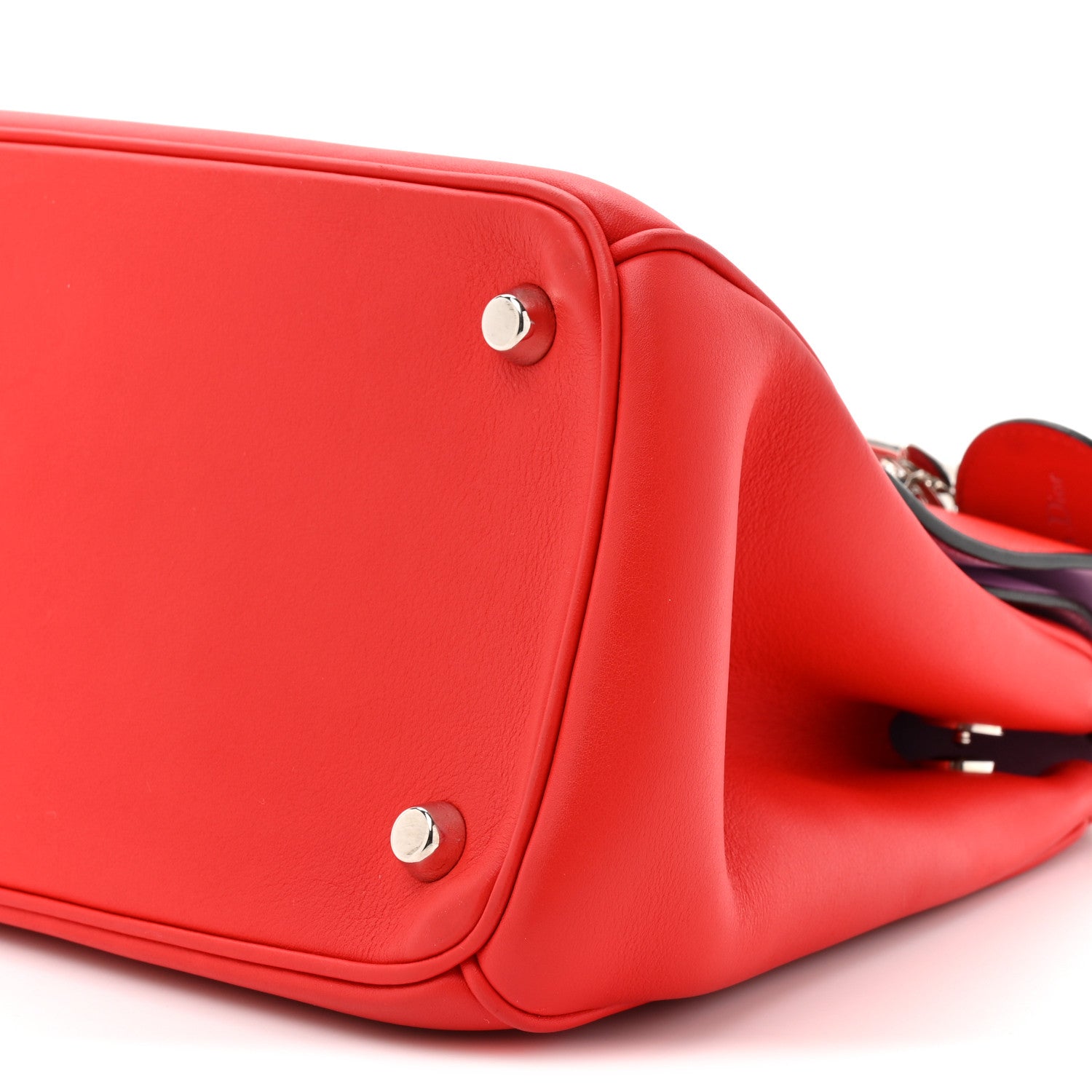 Christian Dior Calfskin Small Be Dior Flap Red 9 of 13