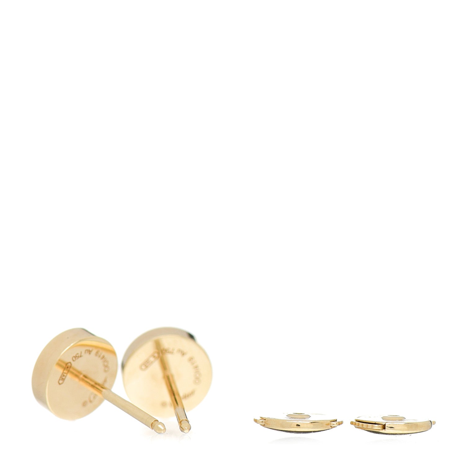 Cartier 18K Yellow Gold LOVE Earrings 3 of 4