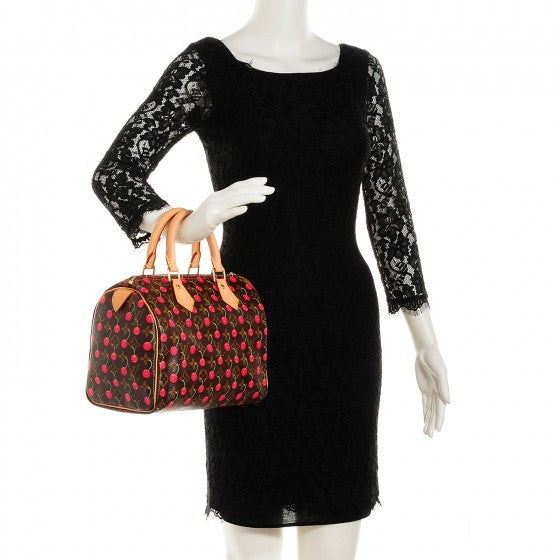 Monogram Cerises Speedy 25