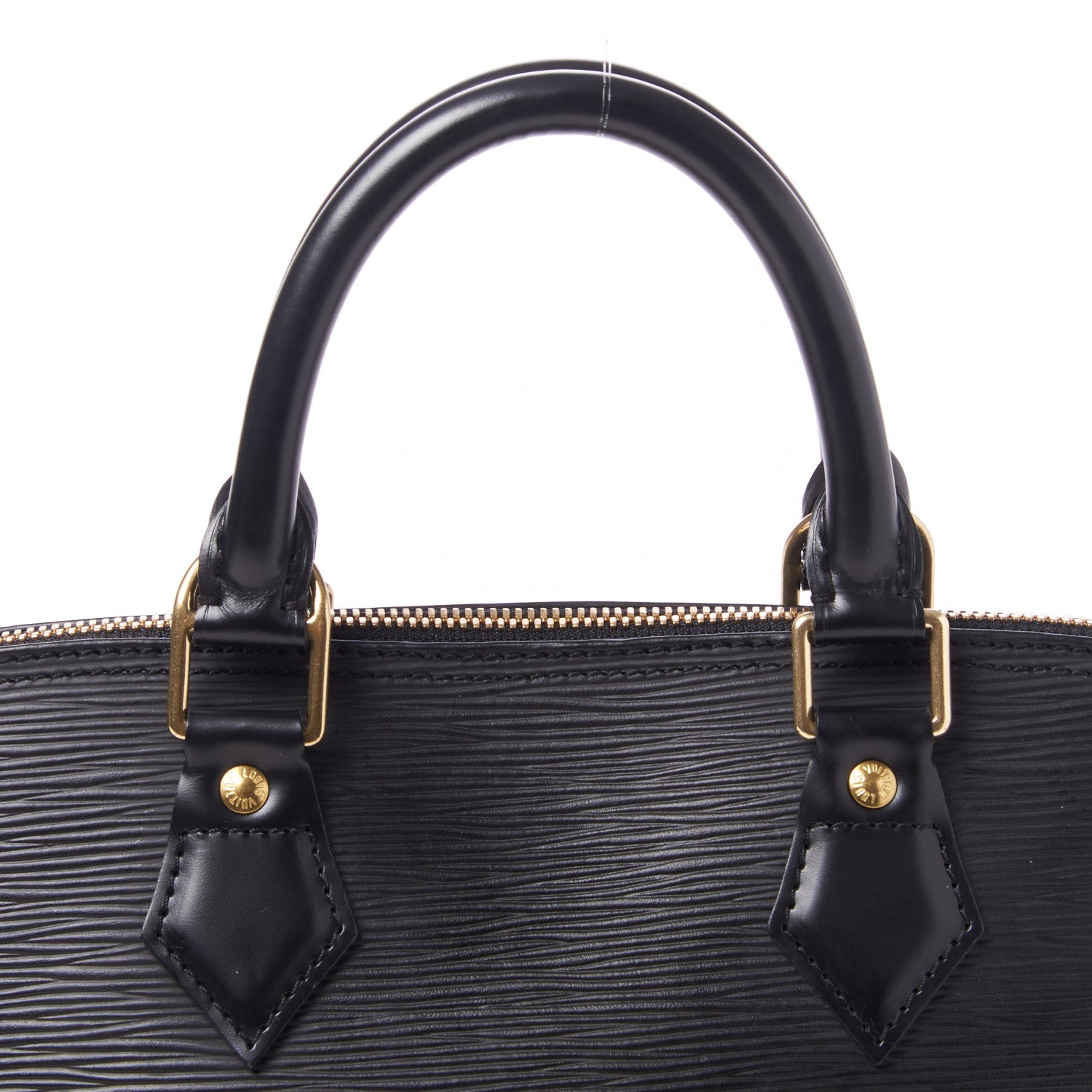 Louis Vuitton Epi Alma PM Black 7 of 10