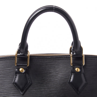 Louis Vuitton Epi Alma PM Black 7 of 10