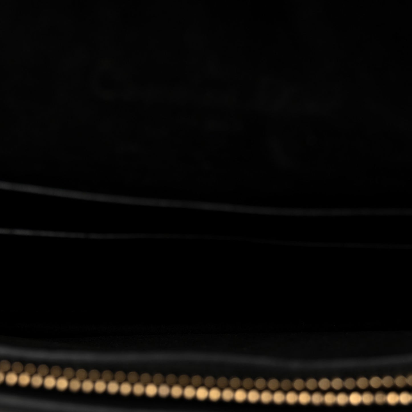 Calfskin Saddle Belt Bag Black