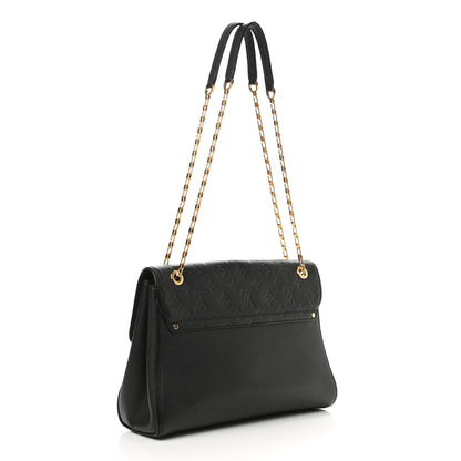 Louis Vuitton Empreinte Saint Germain MM Black 3 of 10