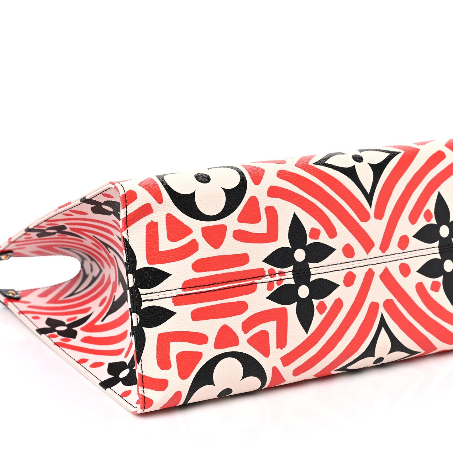 Monogram Giant Crafty Onthego GM Creme Rouge Black