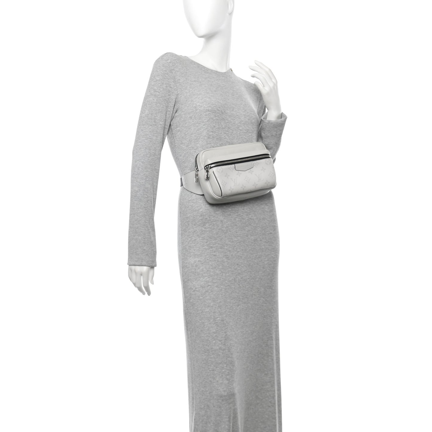 Taiga Monogram Outdoor Messenger White