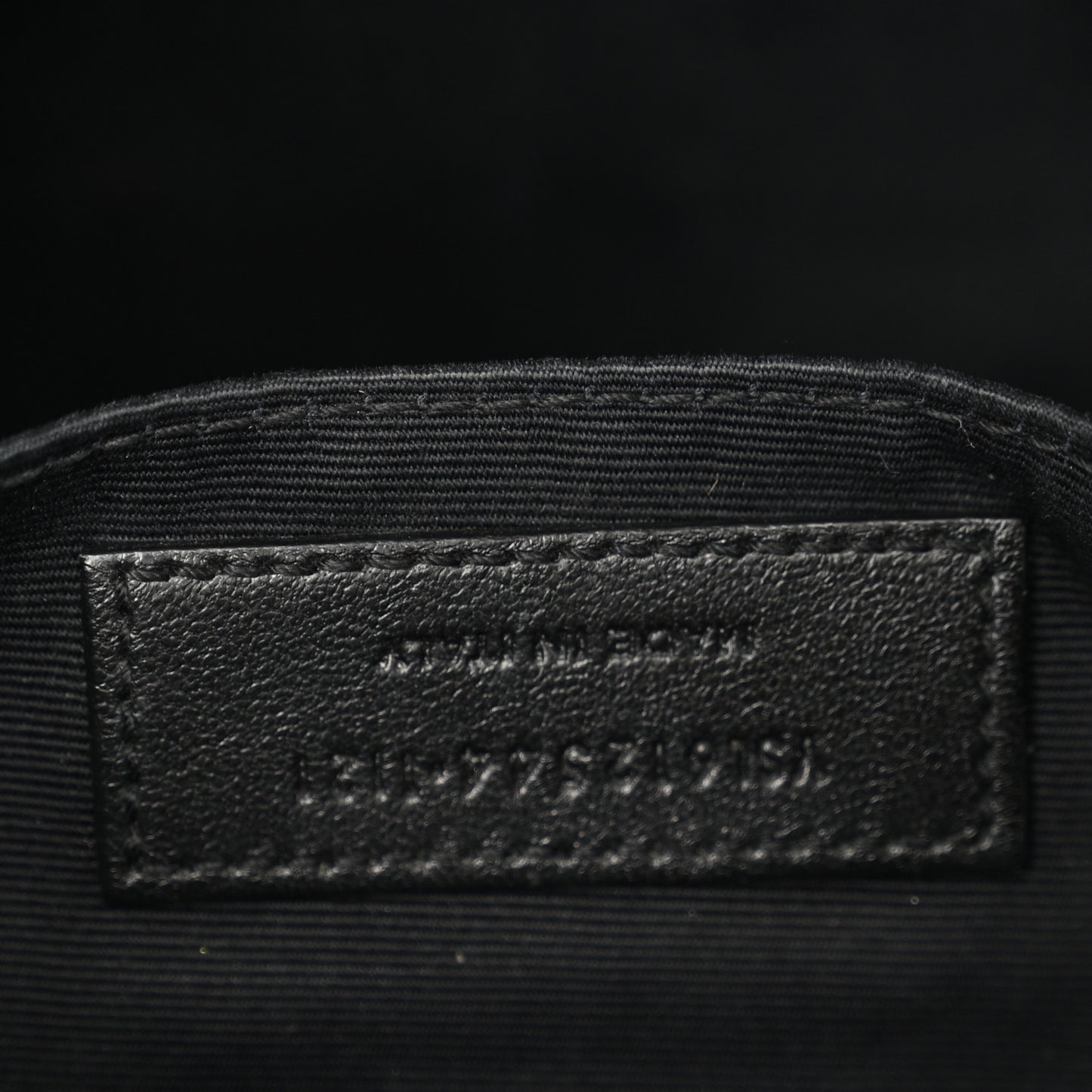 Calfskin Matelasse Monogram Lou Camera Bag Dark Beige