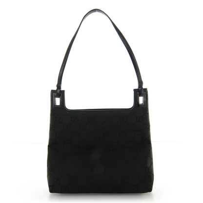 Gucci Nylon Monogram Small Shoulder Bag Black 1 of 8