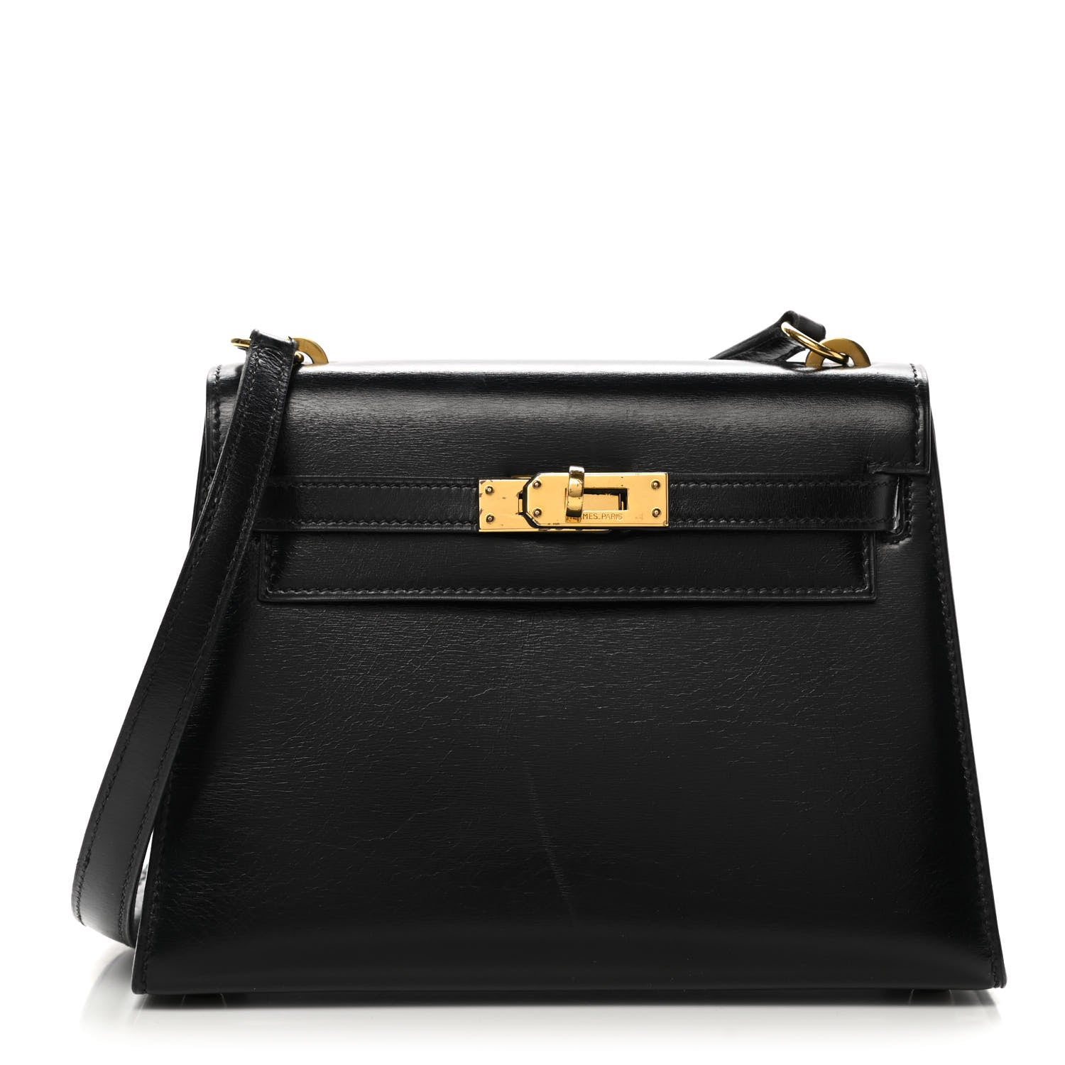 Hermes Box Mini Kelly Sellier 20 Black 1 of 16
