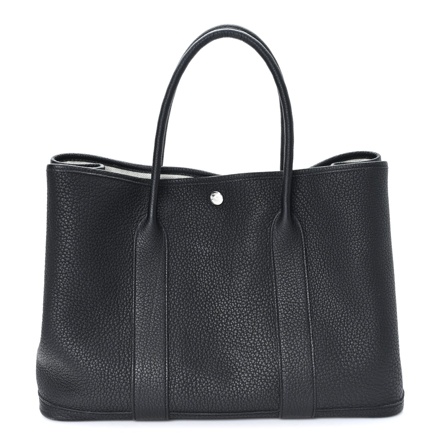 Hermes Negonda Garden Party Tote 36 MM Black 1 of 9