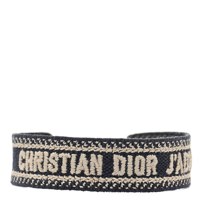 Christian Dior Woven Cotton J'Adior Friendship Bracelet Navy 1 of 5