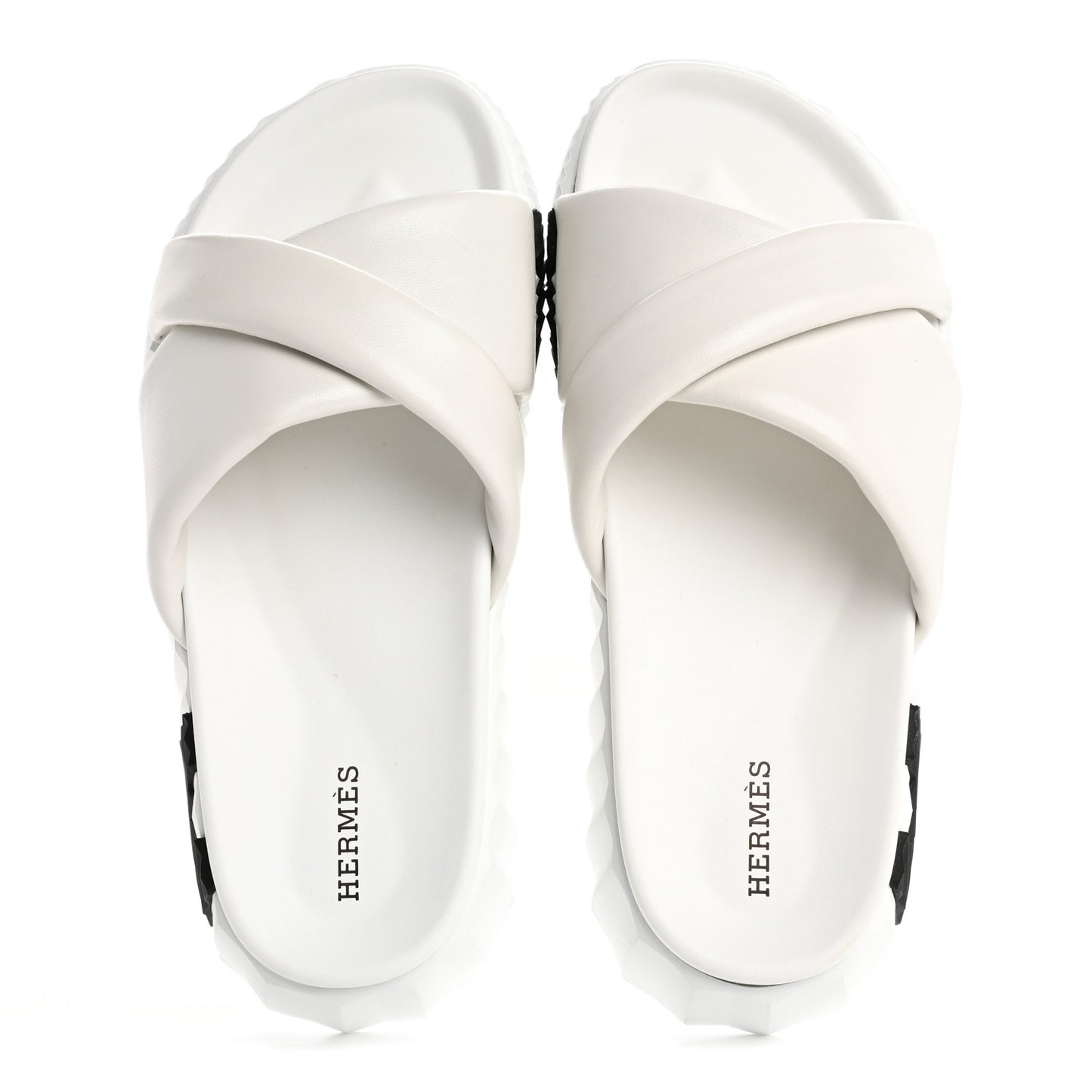 Nappa Womens Infra Sandals 38 White