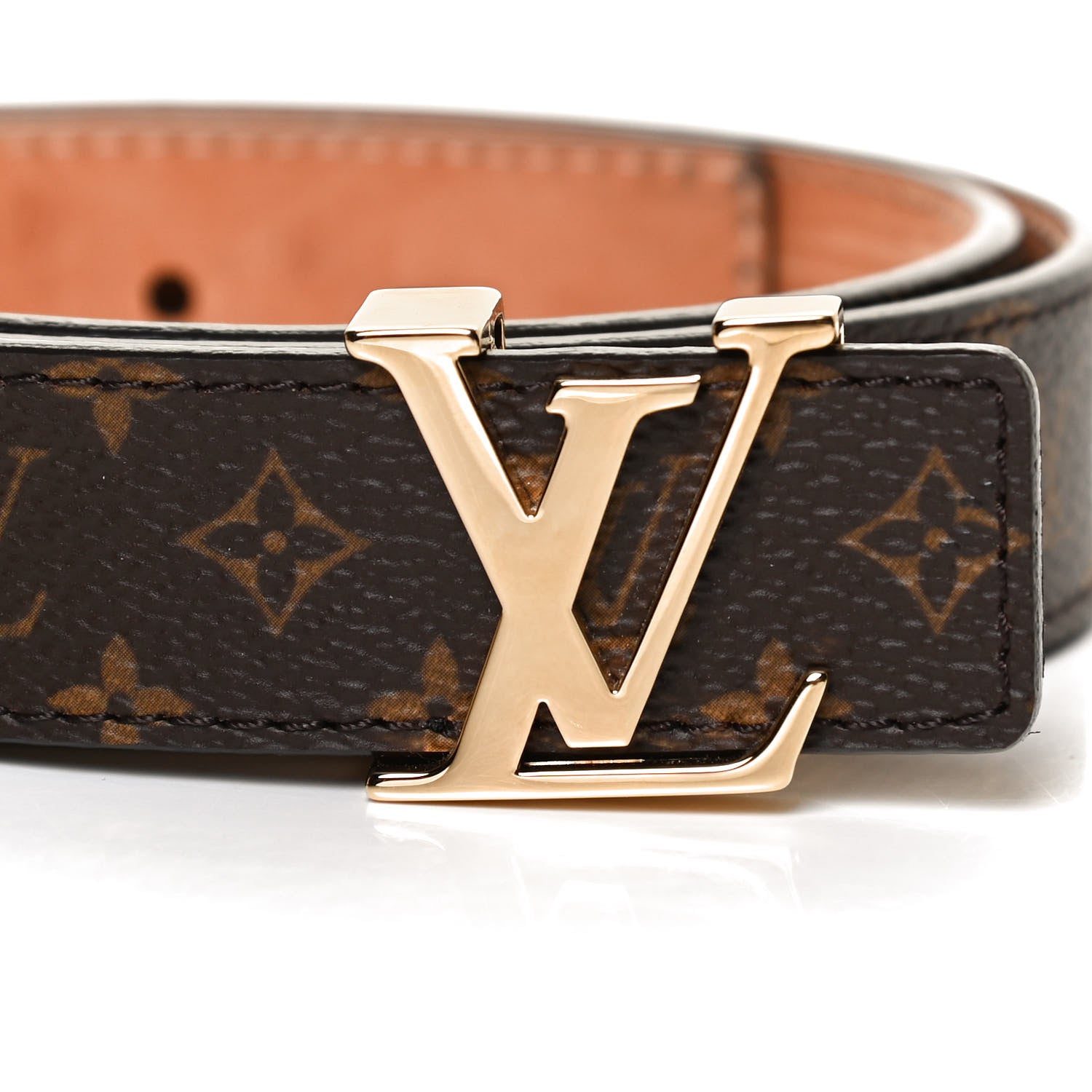 Louis Vuitton Monogram 25mm LV Initiales Belt 85 34 3 of 7