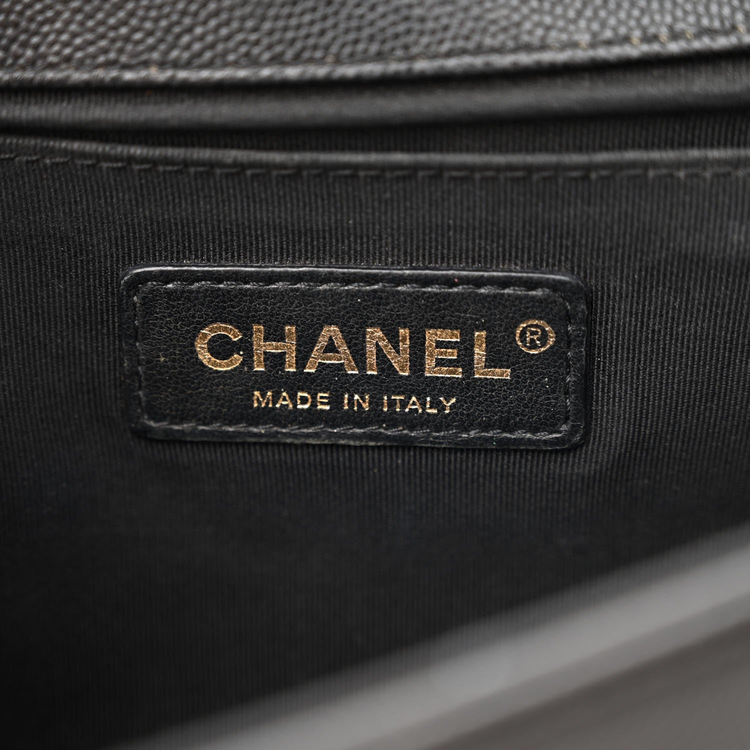 Chanel Caviar Quilted Medium Boy Flap Black 6 of 11