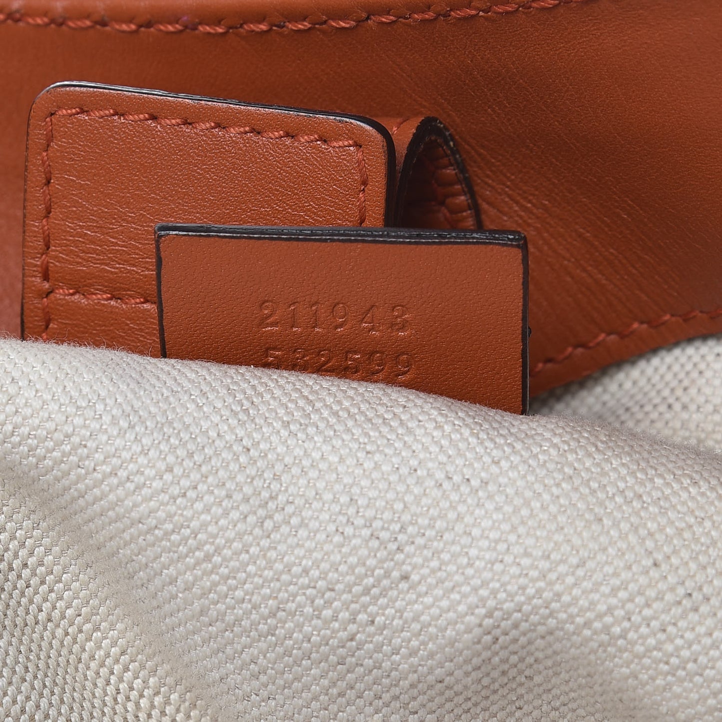 Monogram Large Sukey Tote Orange