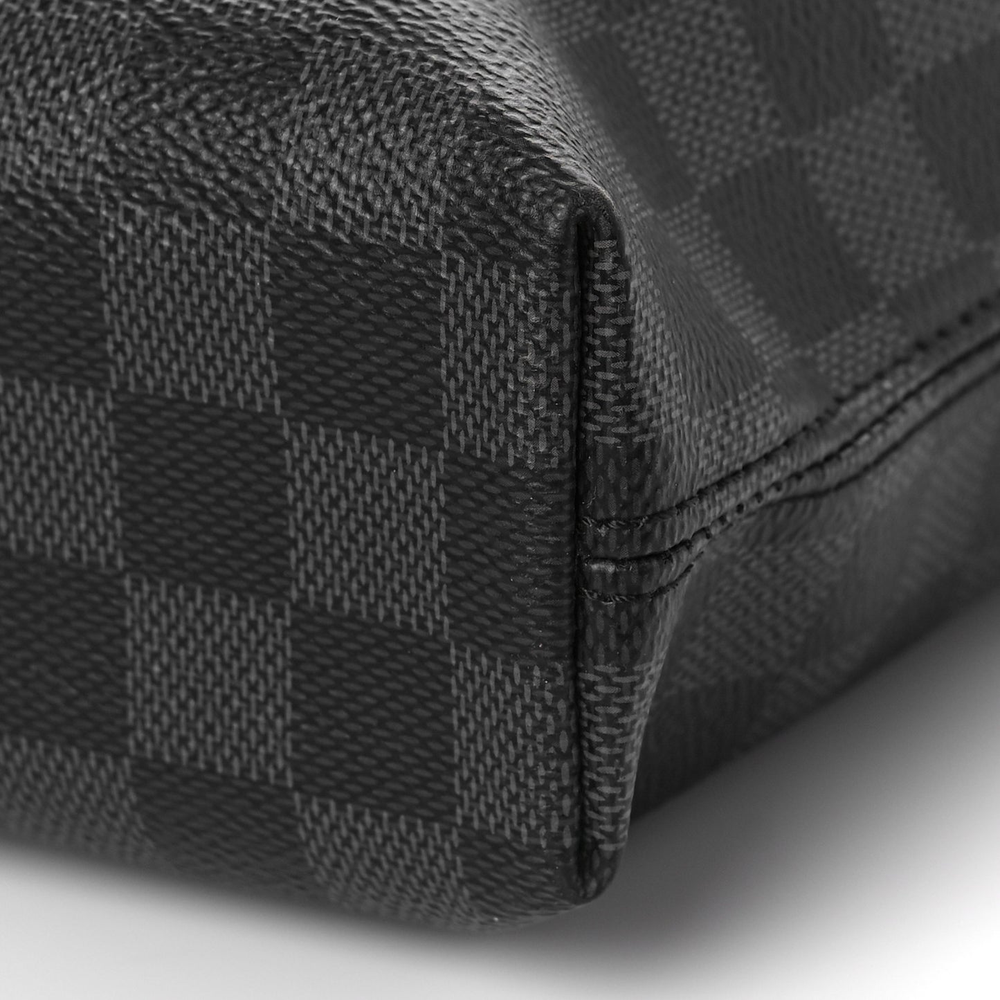 Damier Graphite Porte-Documents Jour