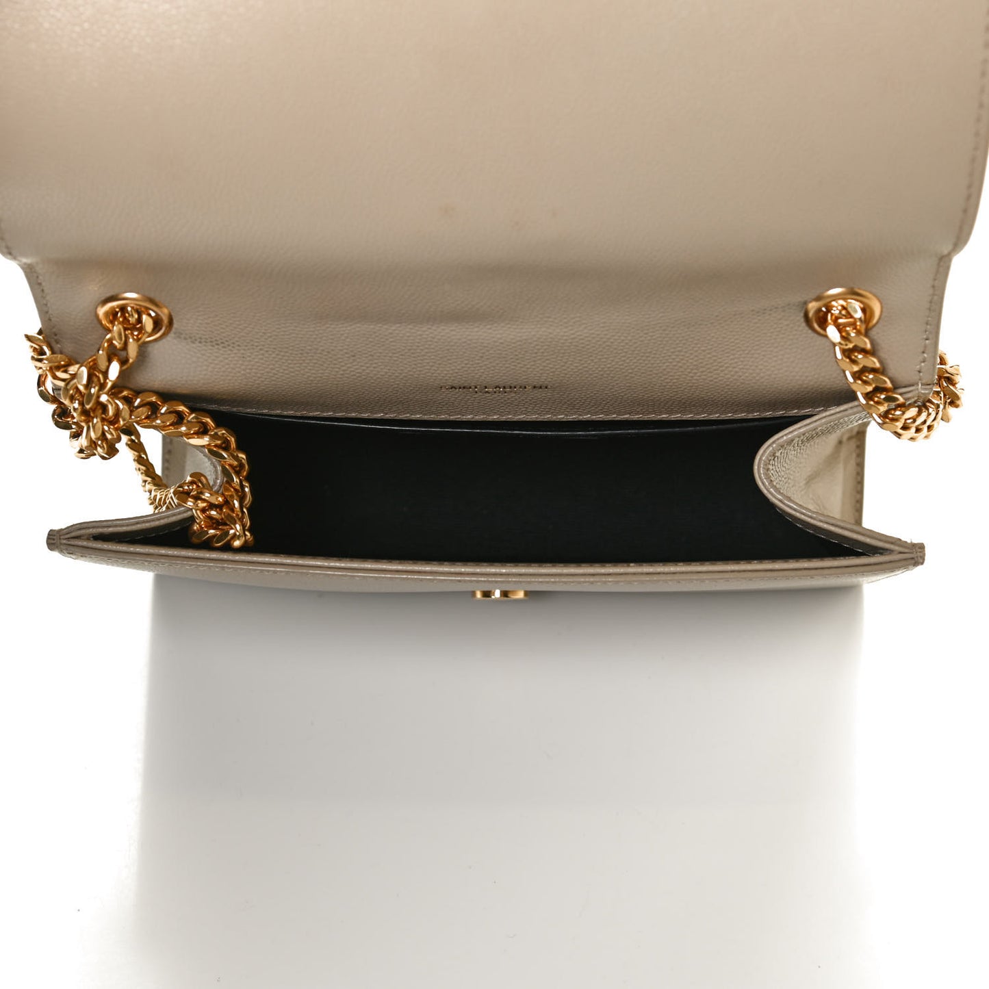 Grain De Poudre Small Monogram Kate Satchel Sea Salt