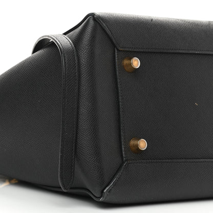Celine Grained Calfskin Mini Belt Bag Black 8 of 10