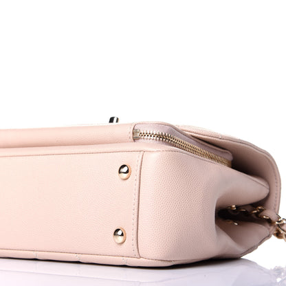 Chanel Caviar Quilted Medium Business Affinity Flap Beige 9 of 9
