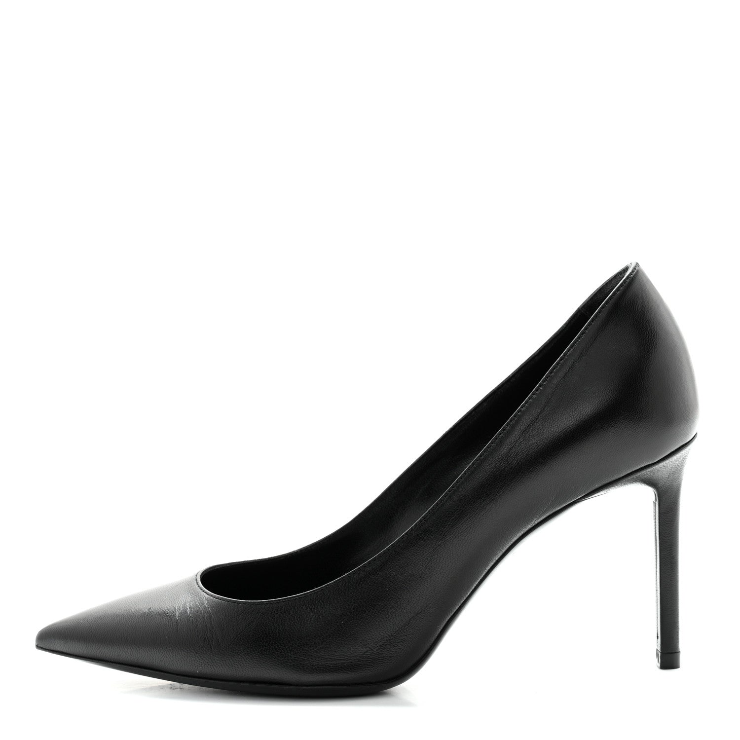 Saint Laurent Kitten Heel Pumps 36 Black 1 of 9