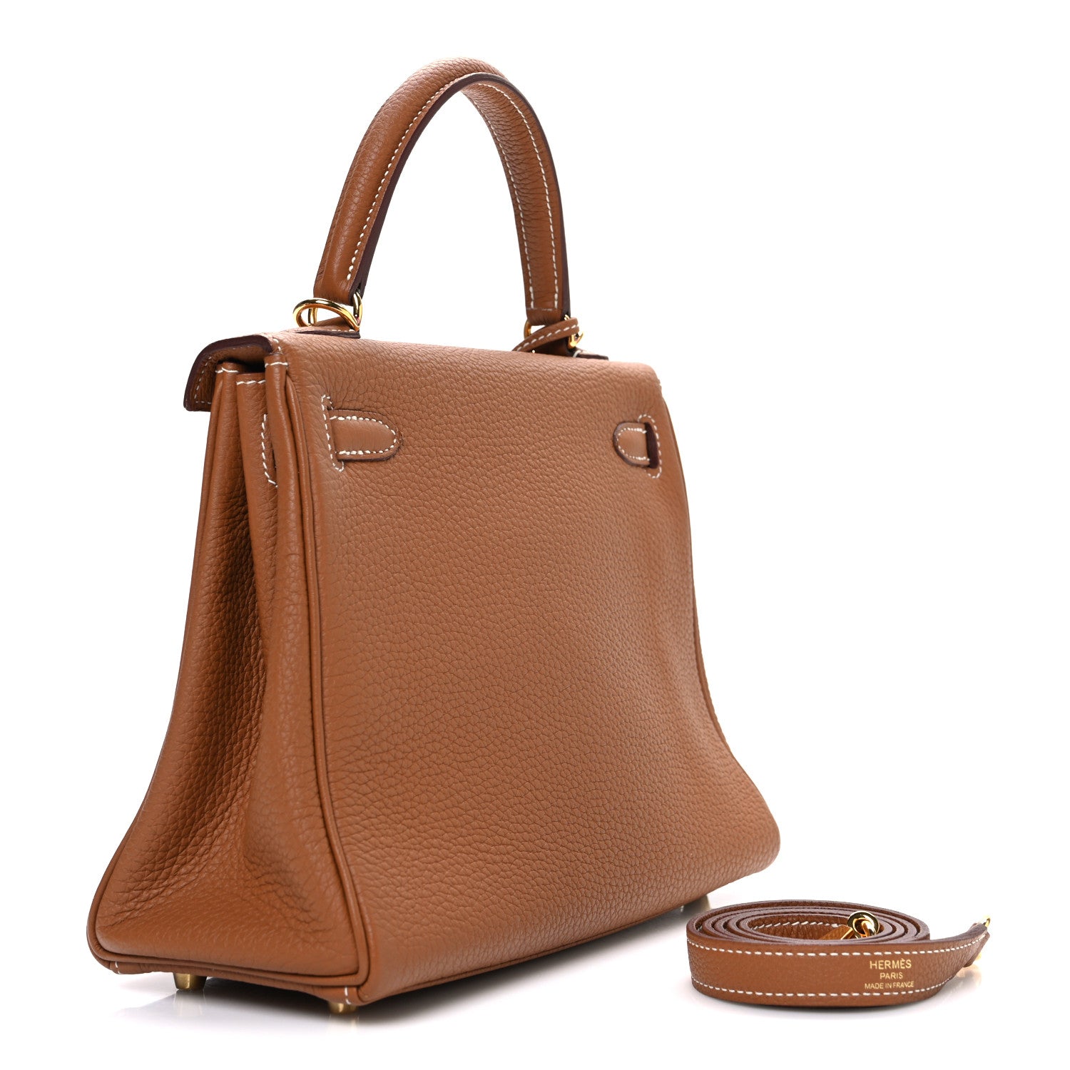 Hermes Togo Kelly Retourne 25 Gold 5 of 20