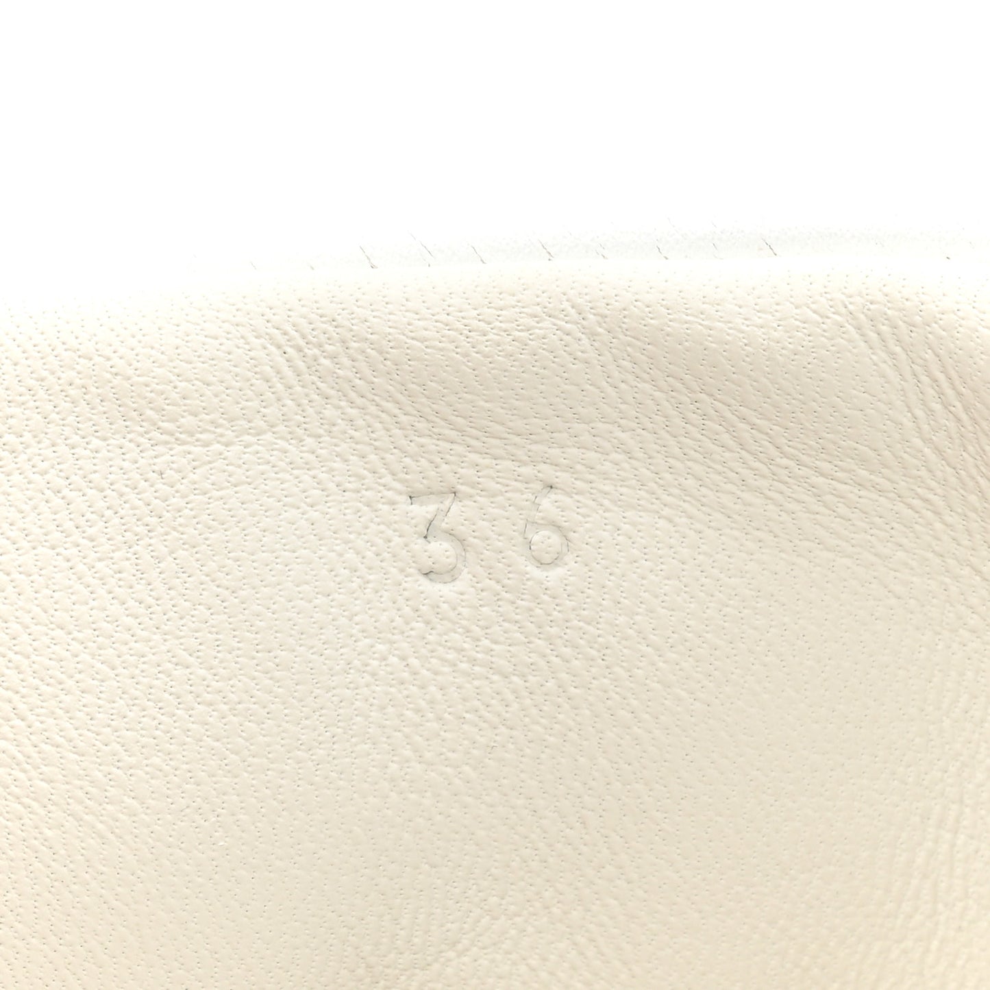 Calfskin Day Sneakers 36 White