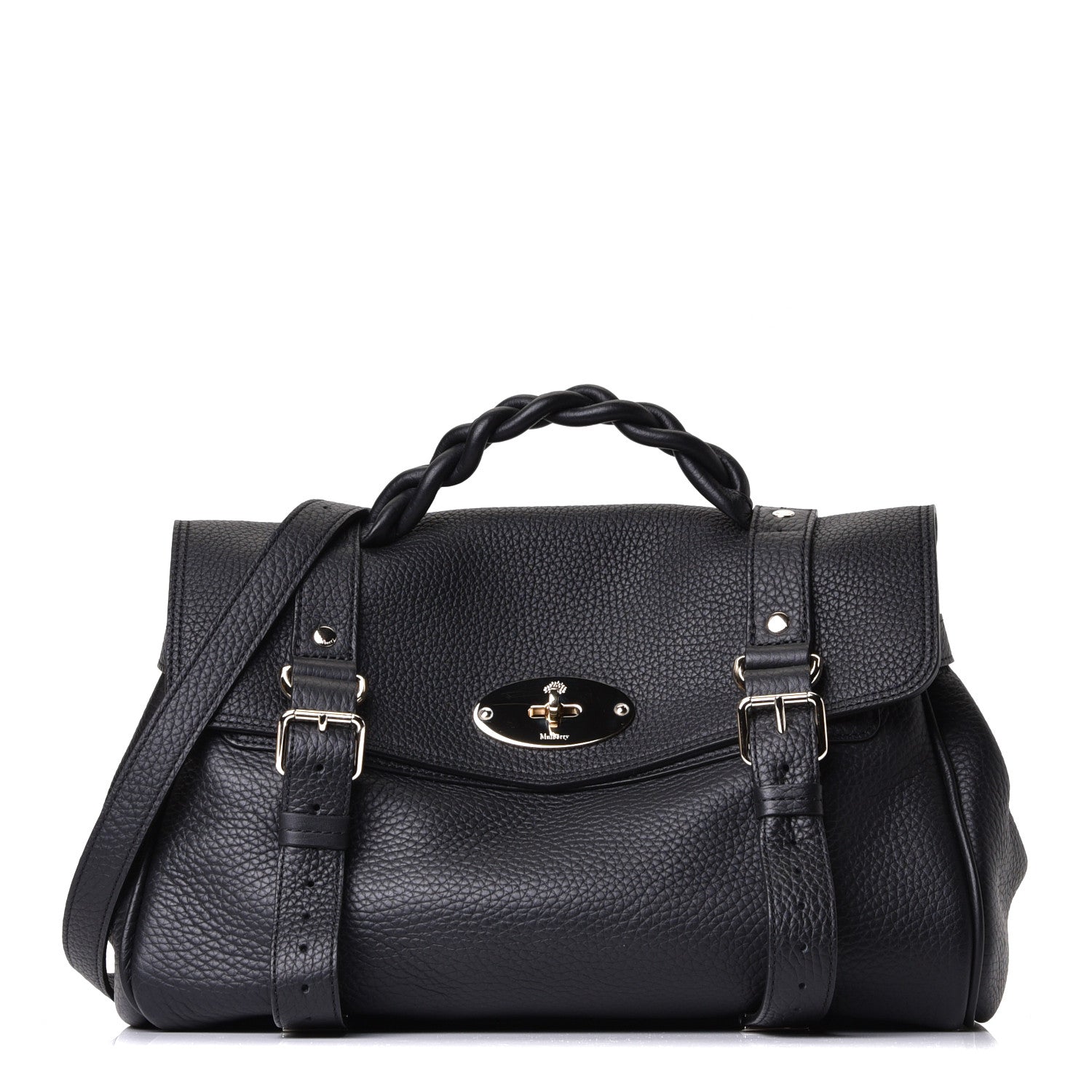 Mulberry Heavy Grain Medium Alexa Black 1 of 10