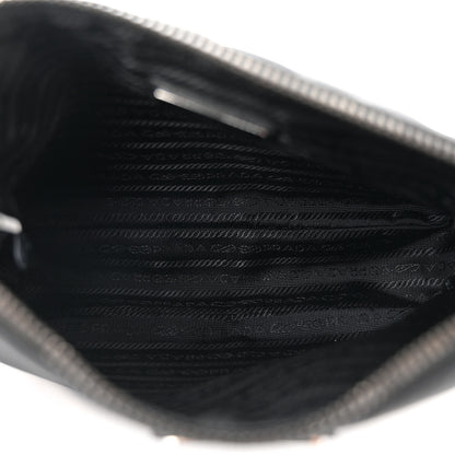 Prada Re-Nylon Saffiano Pocket Zippered Shoulder Bag Black 5 of 11